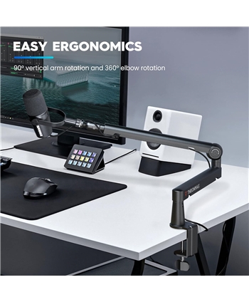 Suporte Microfone Thronmax Twist Boom Arm - S6