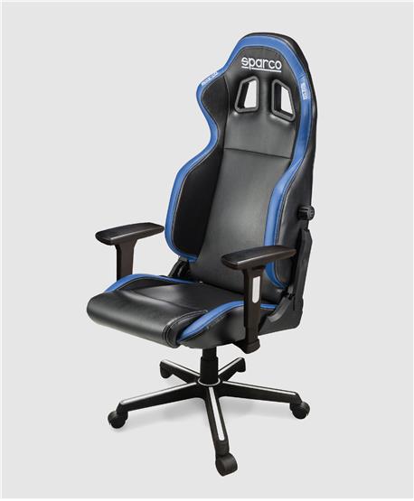 Cadeira gaming Sparco ICON preto/azul                       